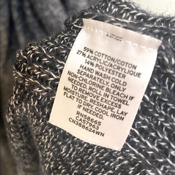 Plus Size 1x CASLON Long Cardigan, Dark Navy, Nordstrom Brand - Picture 6 of 6